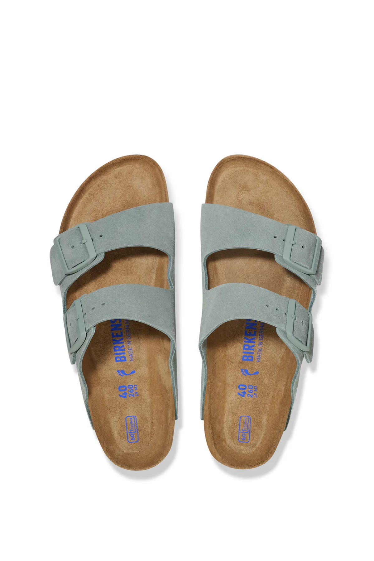Arizona Sfb Pure Sage Suede Leather Narrow