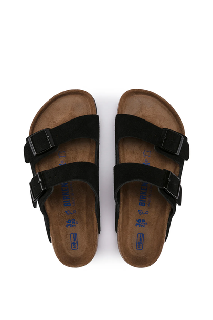 Arizona Sfb Black Suede Leather Narrow