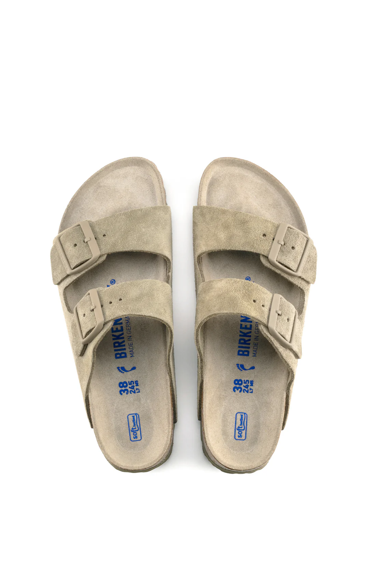 Arizona Sfb Faded Khaki Suede Leather Regular