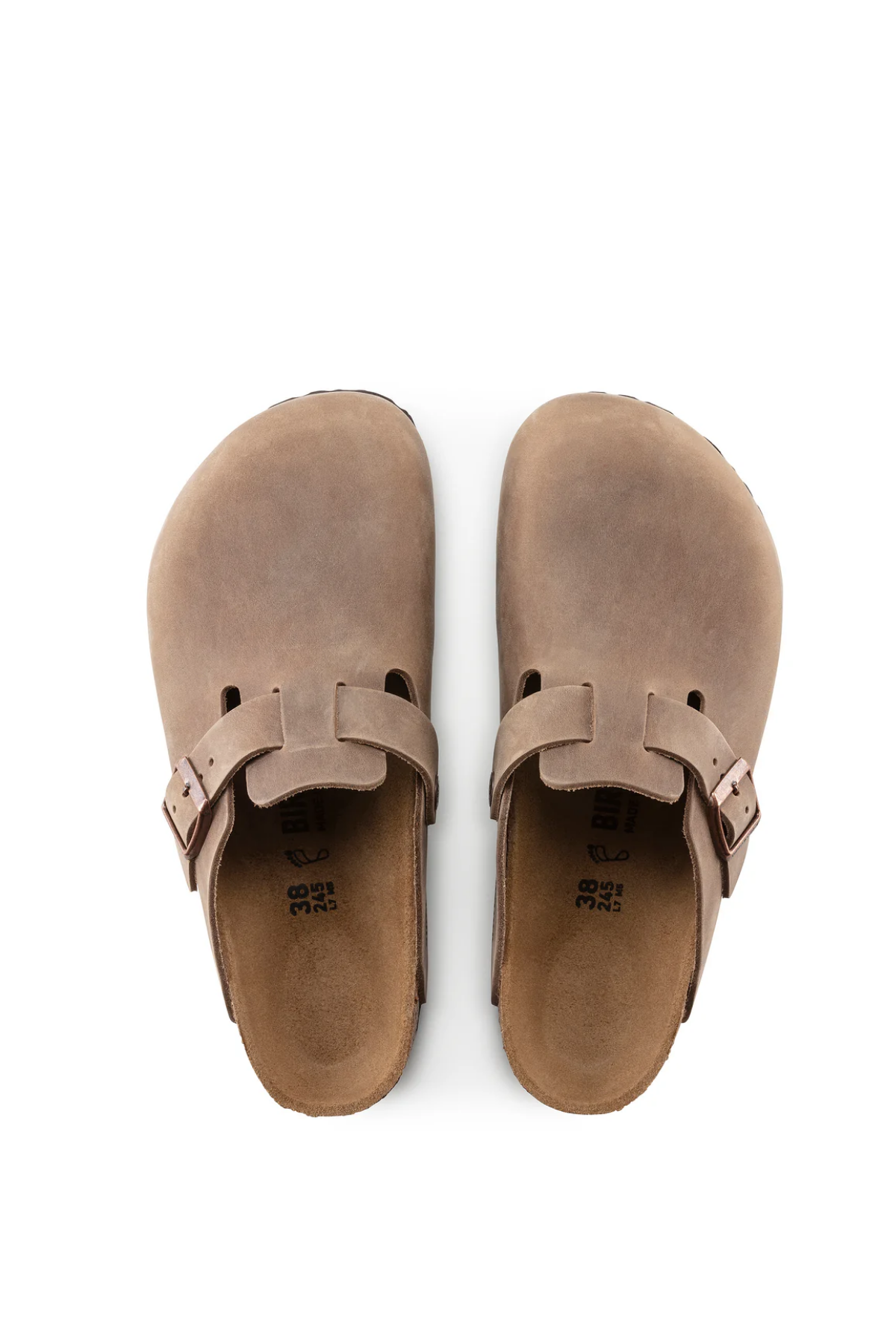 Boston Tabacco Brown Oiled Leather Narrow