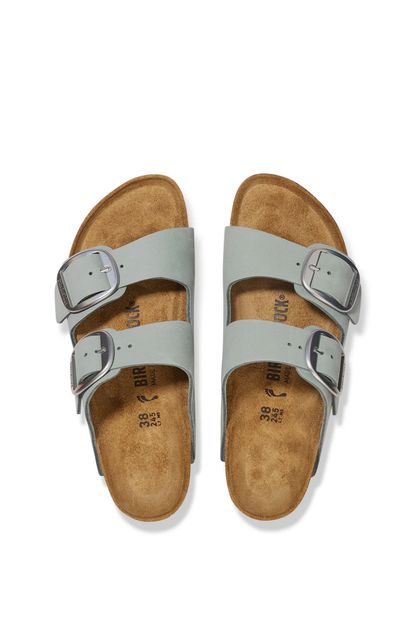 Arizona Big Buckle Pure Sage Nubuck Leather Narrow