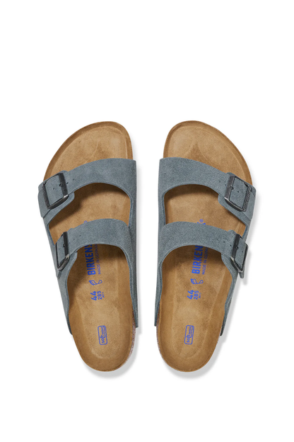 Arizona Sfb Basalt Grey Suede Leather Regular