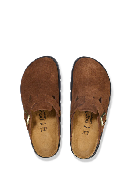 Boston Chunky Dark Tea Leather Narrow