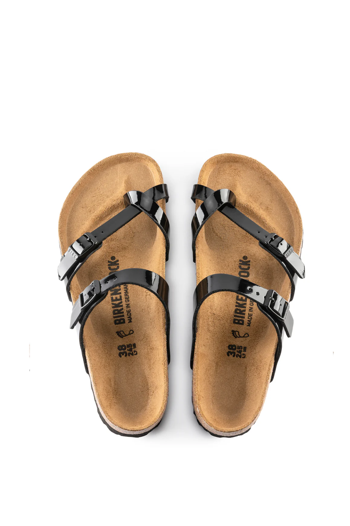 Mayari Patent Black Birko-flor Regular