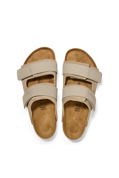 Uji Taupe Suede/nubuck Leather Regular