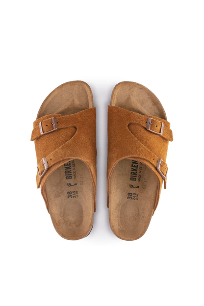 Zurich Mink Suede Leather Regular