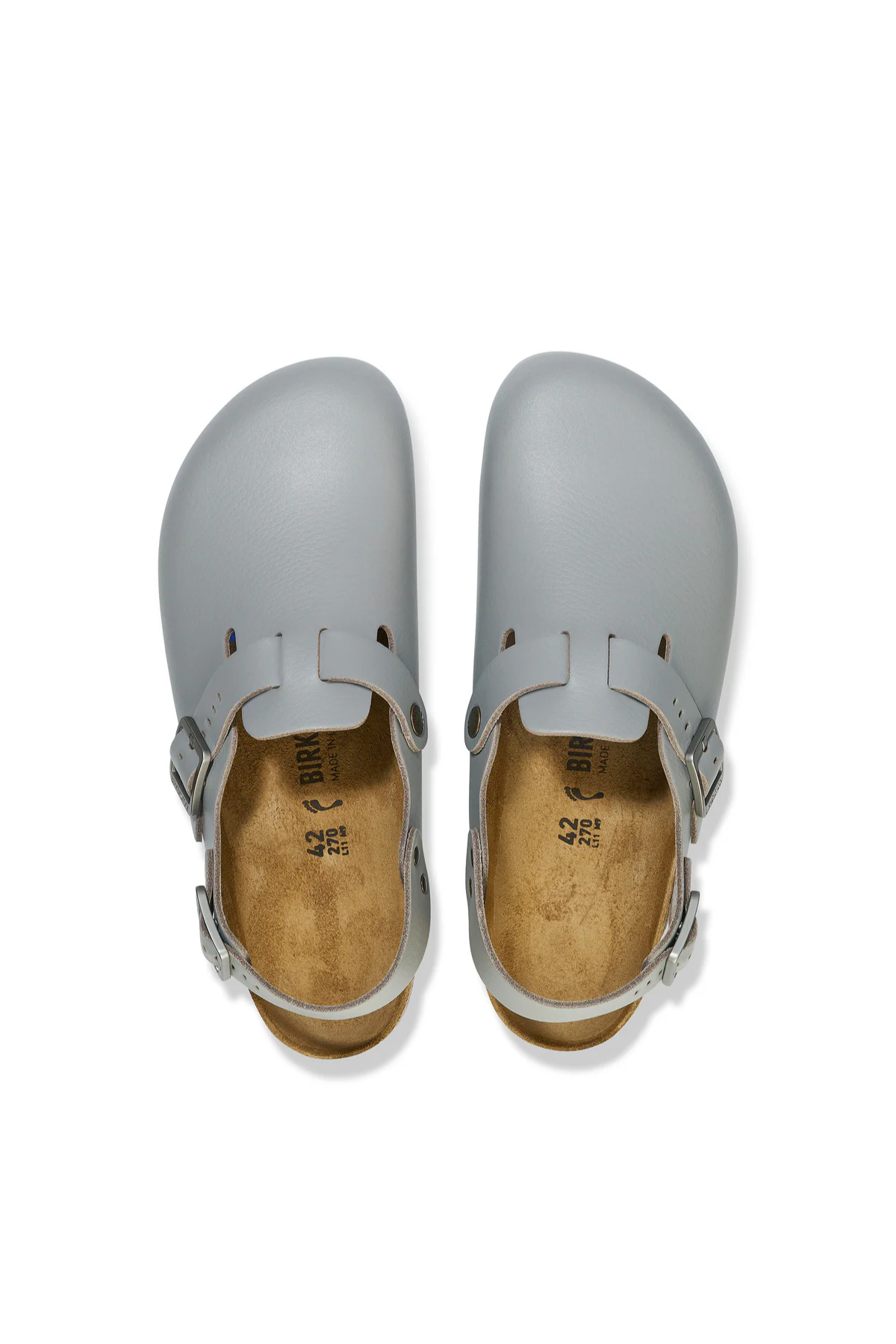 Tokio Pro Gunmetal Grey Pu Coated Natural Leather Narrow
