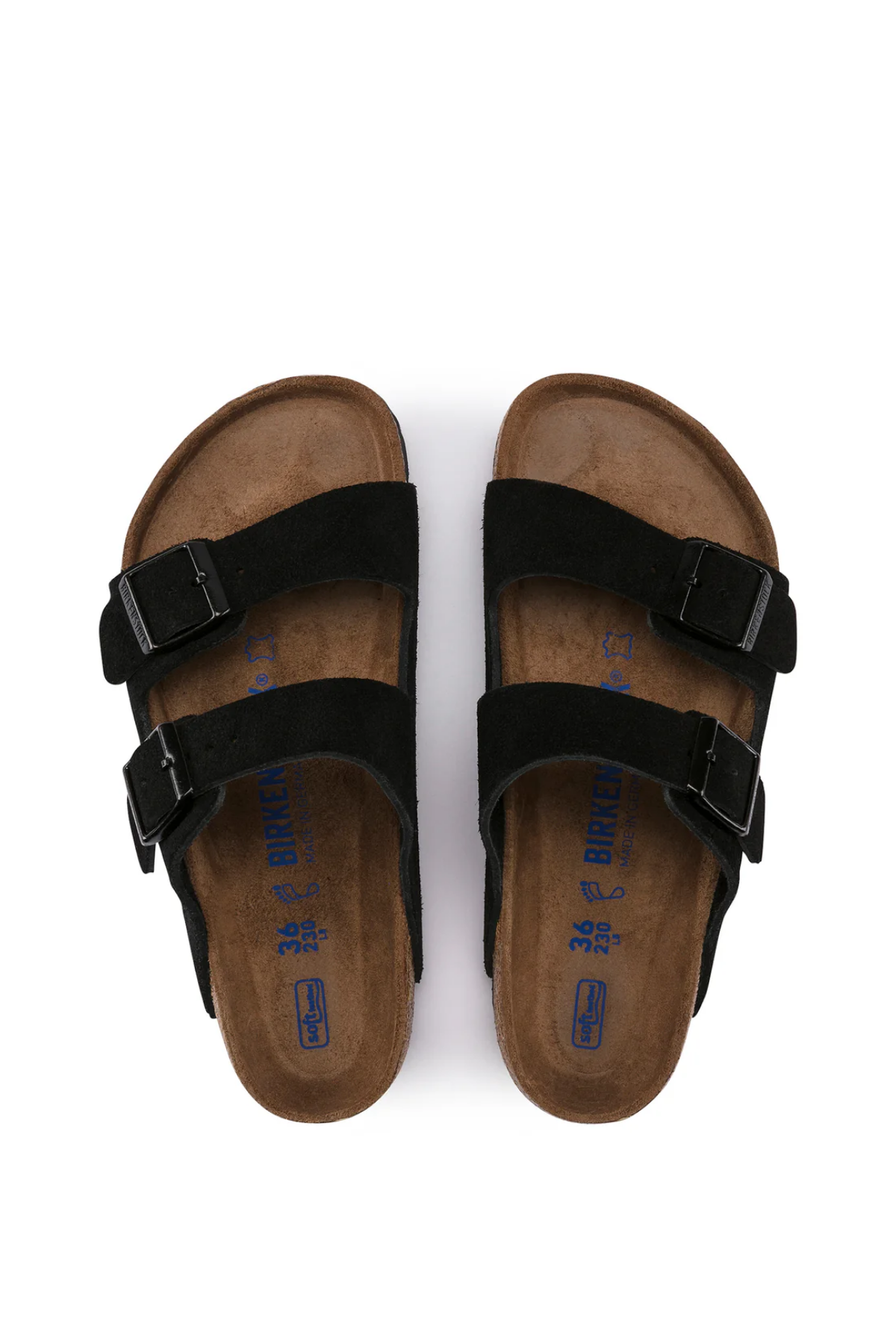 Arizona Sfb Black Suede Leather Regular