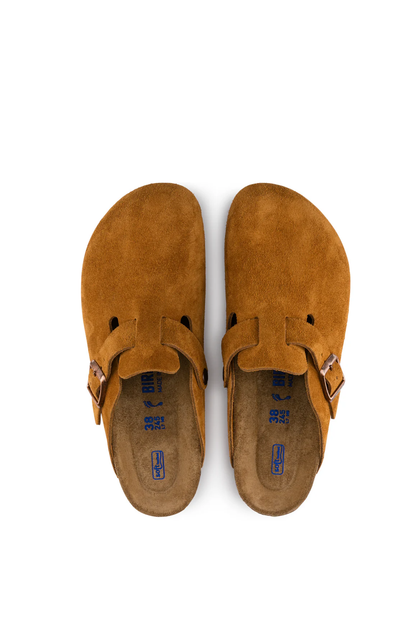 Boston Sfb Mink Suede Leather Narrow