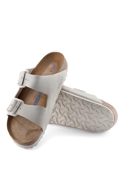 Arizona Sfb Antique White Suede Leather Regular