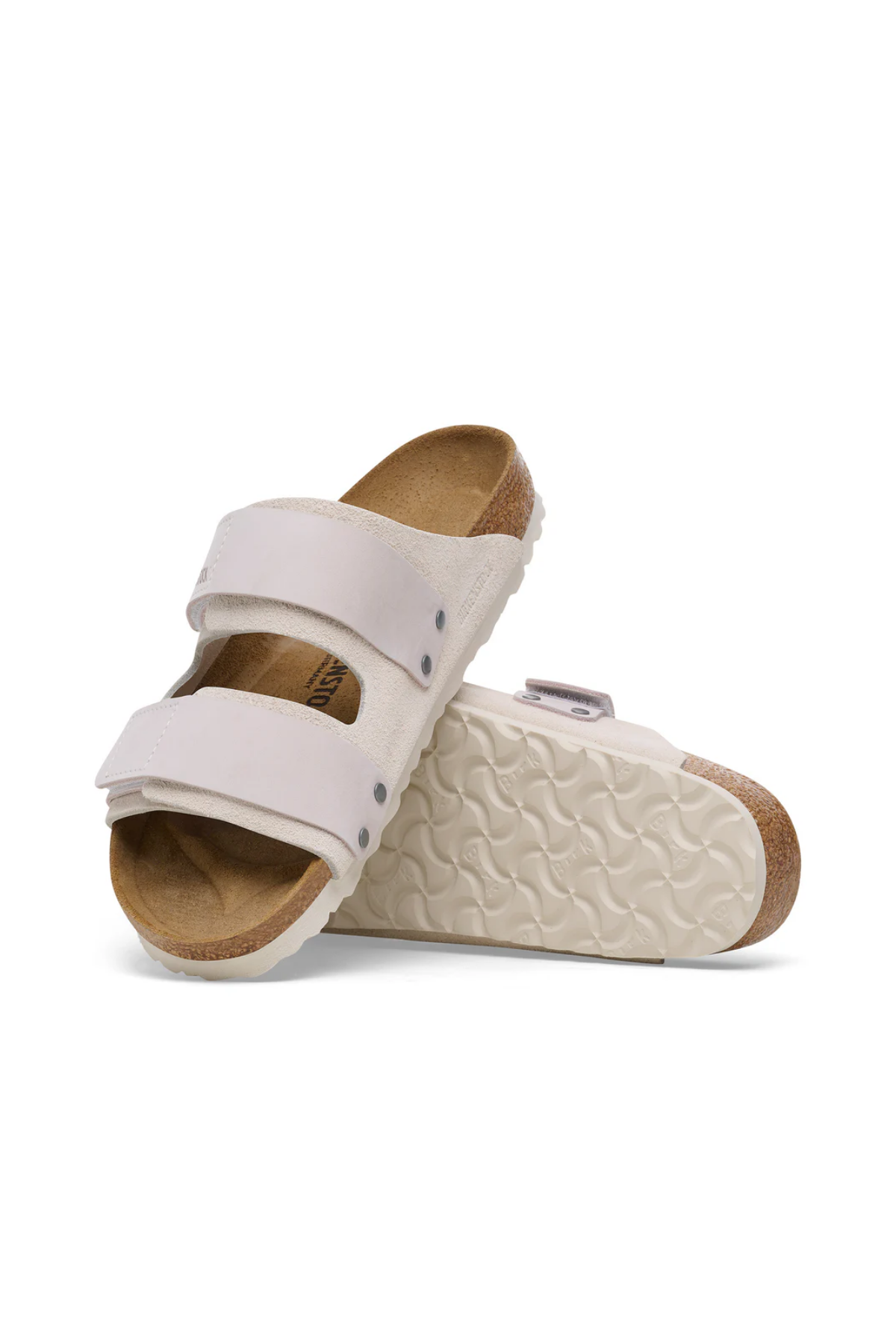 Uji Antique White Suede/nubuck Leather Regular