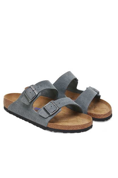 Arizona Sfb Basalt Grey Suede Leather Regular