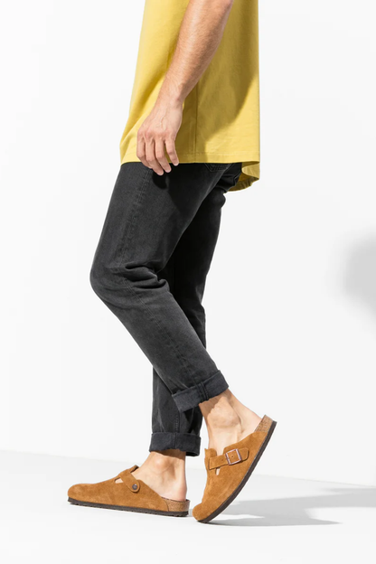 Boston Sfb Mink Suede Leather Regular