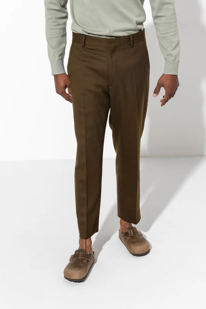 Boston Tabacco Brown Oiled Leather Narrow