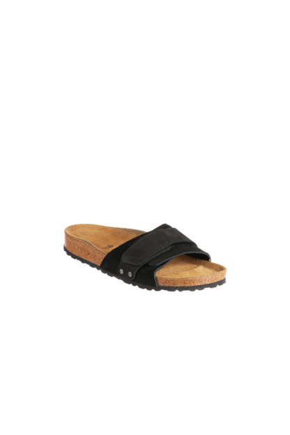 Oita Black Suede/nubuck Leather Narrow