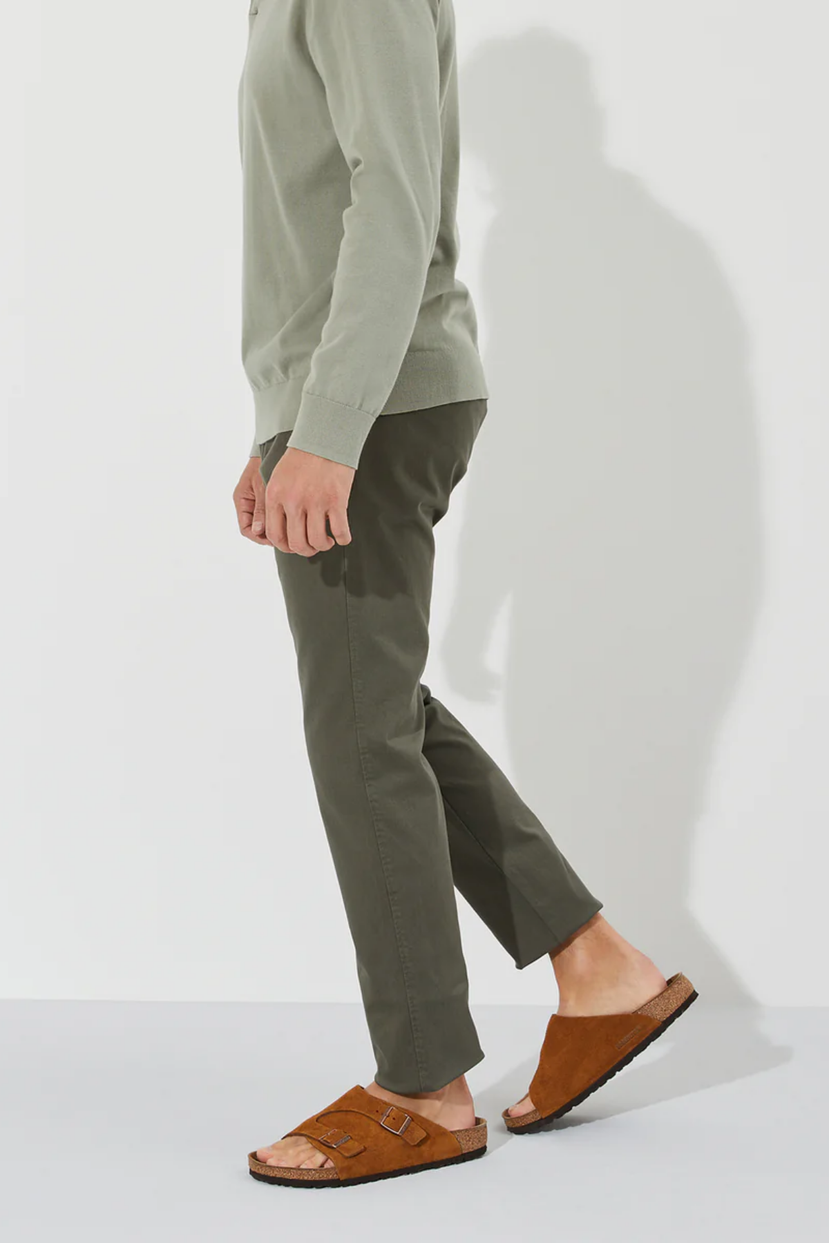 Zurich Mink Suede Leather Regular