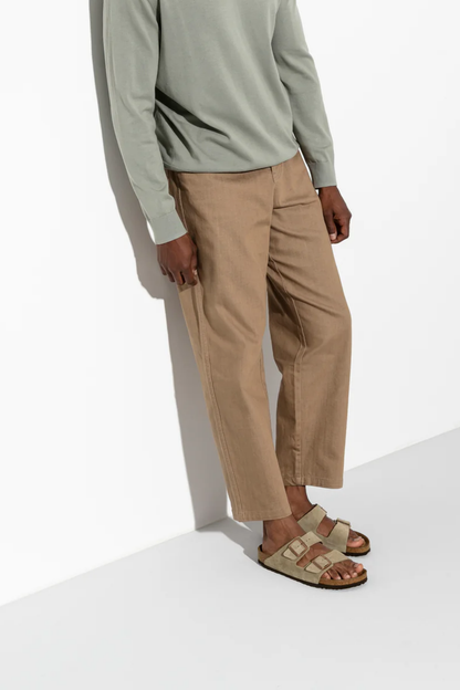 Arizona Sfb Taupe Suede Leather Regular