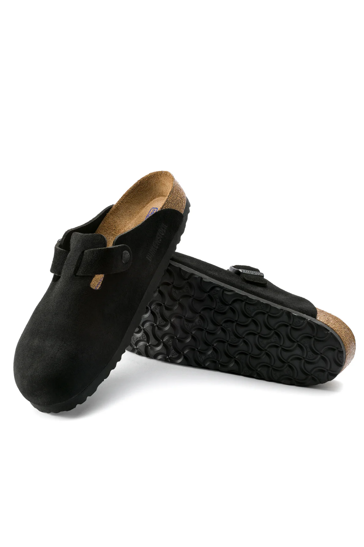 Boston Sfb Black Suede Leather Regular