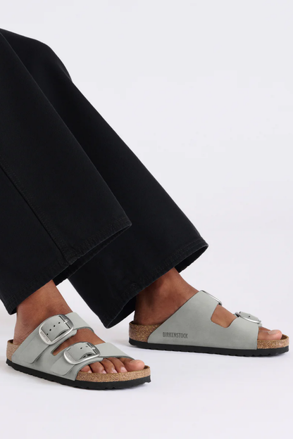 Arizona Big Buckle Pure Sage Nubuck Leather Narrow