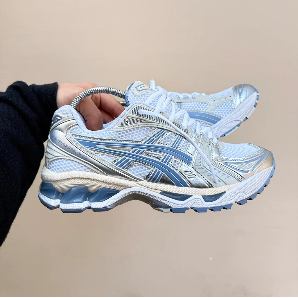 Gel-Kayano 14 White Light Navy