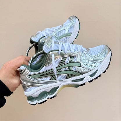 Gel-Kayano 14 White Pure Silver Slate Grey Sage