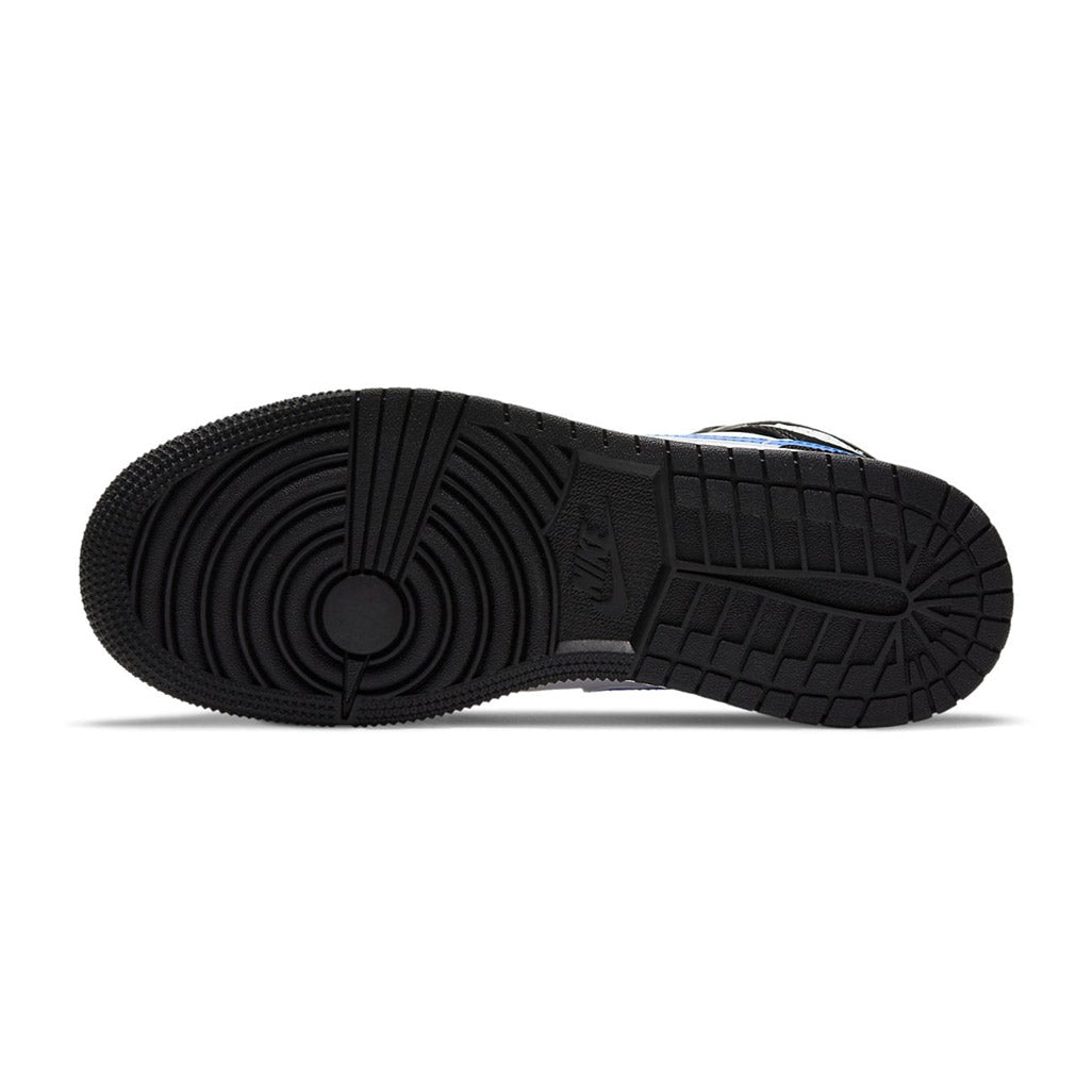 1 Mid White Black Racer Blue GS
