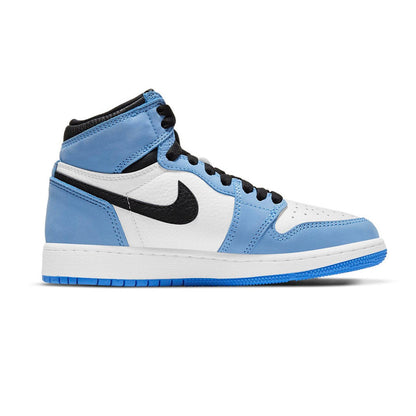 1 Retro High White University Blue GS
