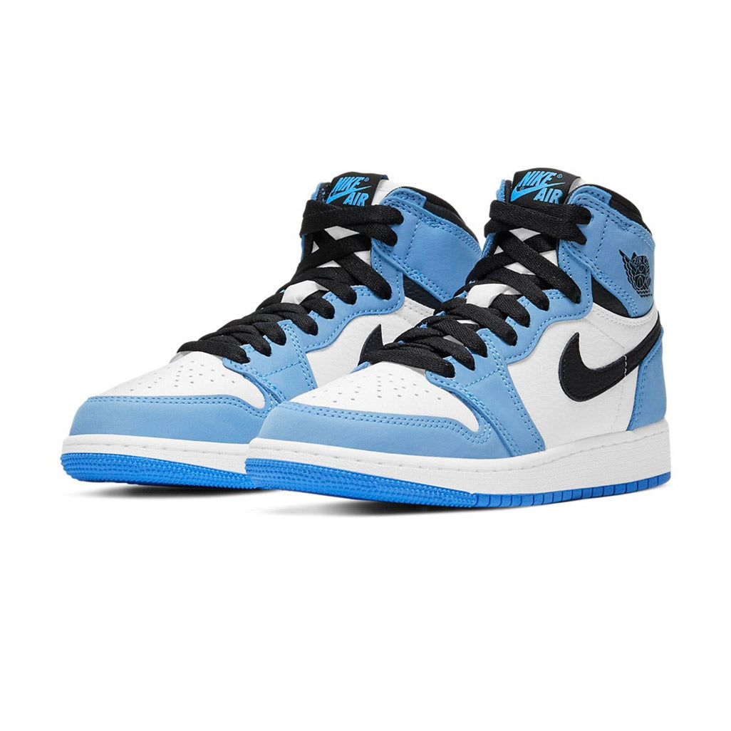 1 Retro High White University Blue GS