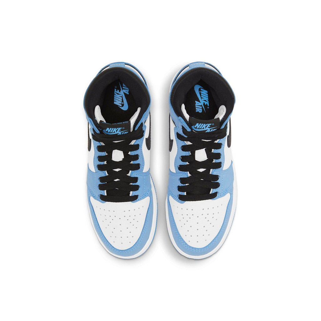 1 Retro High White University Blue GS