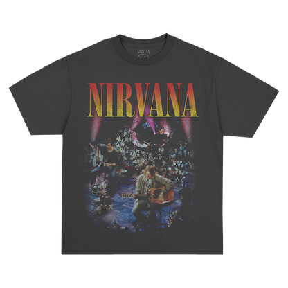 Unplugged in New York Tee (Dark Gray)