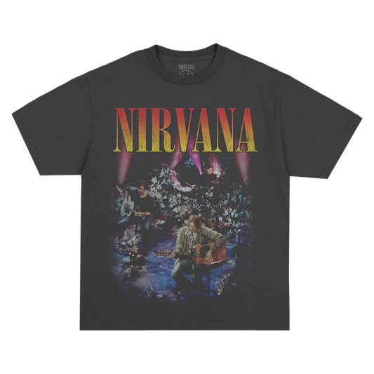 Unplugged in New York Tee (Dark Gray)