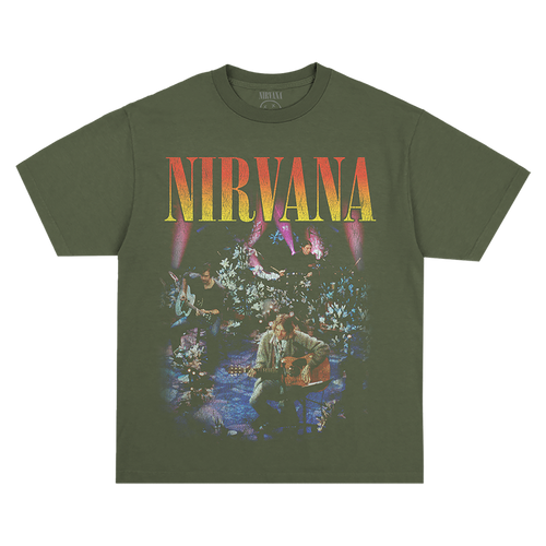 Unplugged in New York Tee (Military Green)