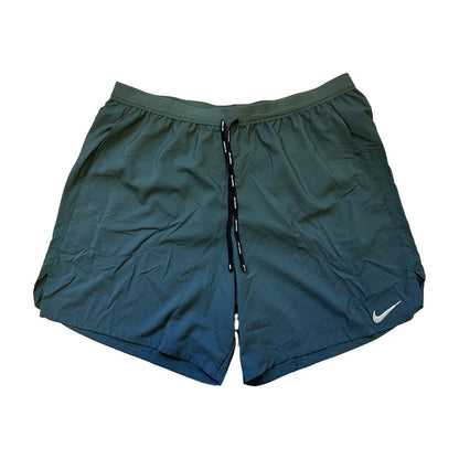 Nike Flex Stride Shorts Forest Green 7"