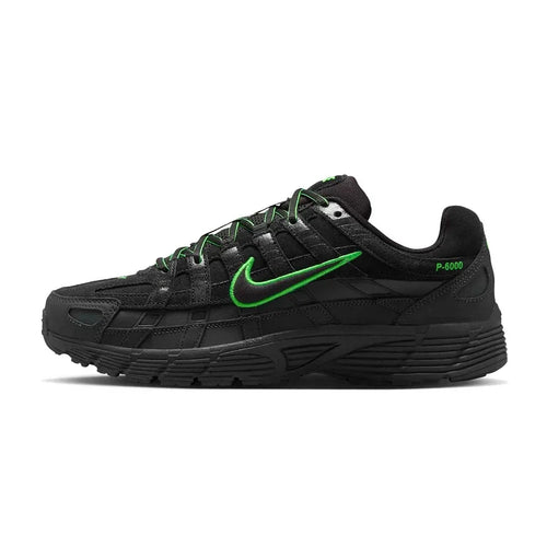Nike P-6000 PRM Black Green Strike