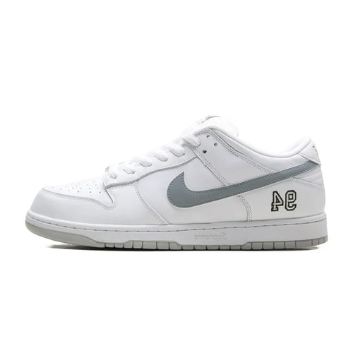 Nike SB Dunk Low Supreme 94 White Metallic Silver