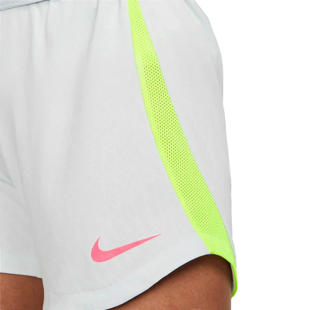 Nike Strike Dri-FIT Football Shorts Pure Platinum Volt