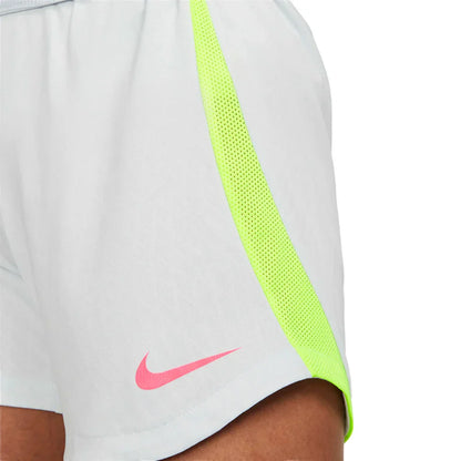 Nike Strike Dri-FIT Football Shorts Pure Platinum Volt