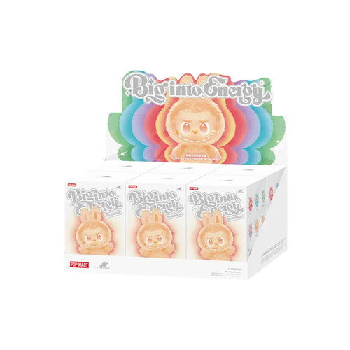 Pop Mart Labubu The Monsters Big into Energy Series Vinyl Plush Pendant Sealed Case (6 Blind Box)