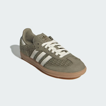 Samba OG – Green Crochet