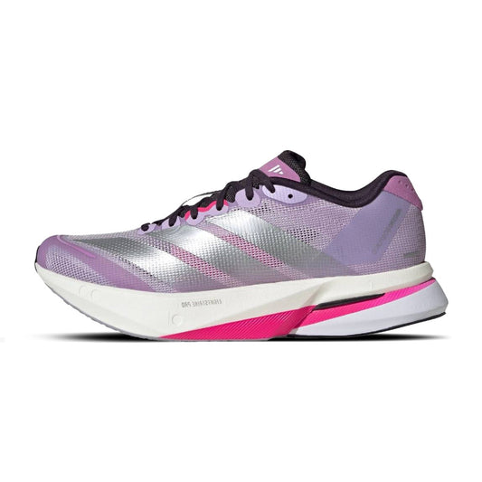 Adizero Boston 13 Powder Plum Silver Metallic W