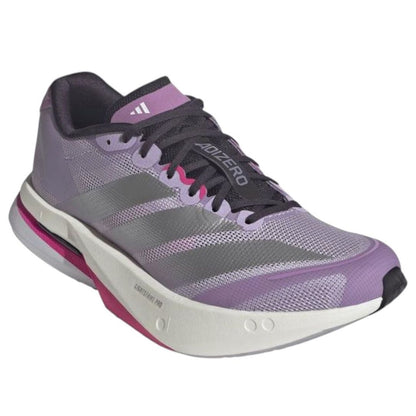 Adizero Boston 13 Powder Plum Silver Metallic W