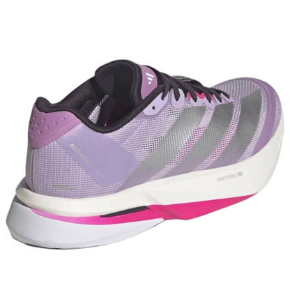 Adizero Boston 13 Powder Plum Silver Metallic W
