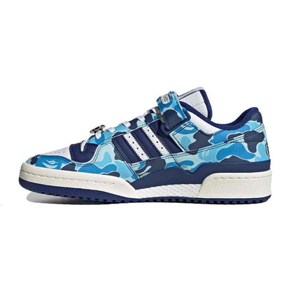 Forum 84 Low Bape 30th Anniversary 'Blue Camo'