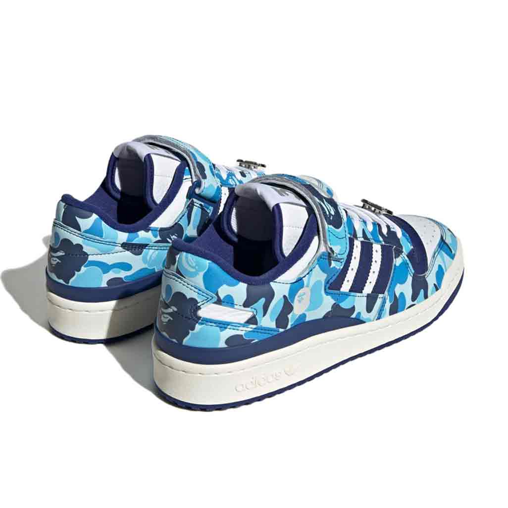 Forum 84 Low Bape 30th Anniversary 'Blue Camo'