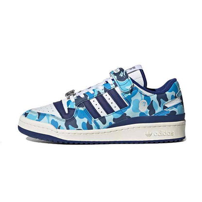 Forum 84 Low Bape 30th Anniversary 'Blue Camo'
