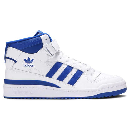 Forum Mid White Royal Blue
