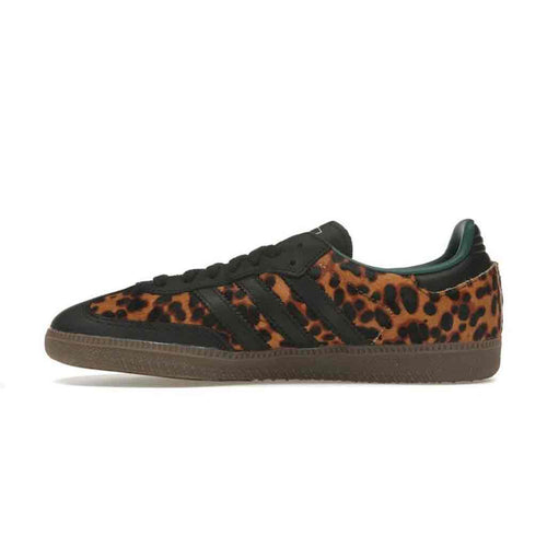 Samba OG Black Green Leopard W
