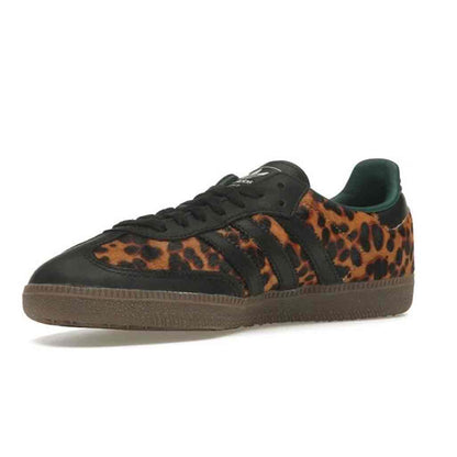 Samba OG Black Green Leopard W