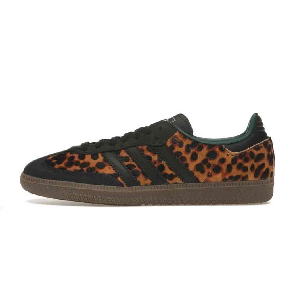 Samba OG Black Green Leopard W