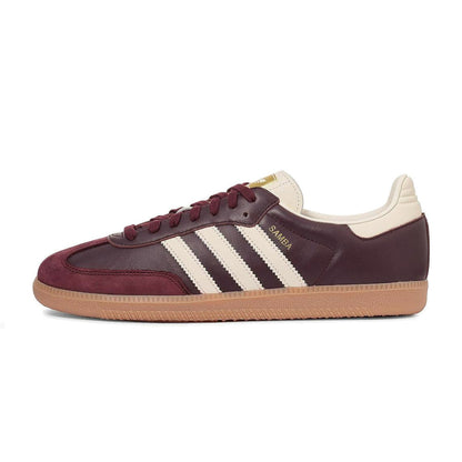 Samba OG Maroon Gold Metallic W